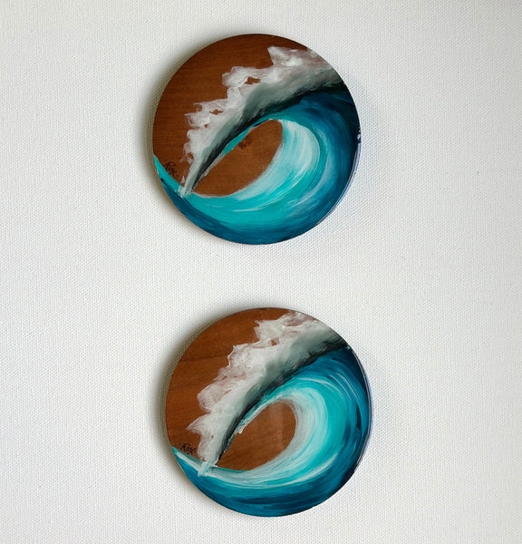 Resin Wood Coasters