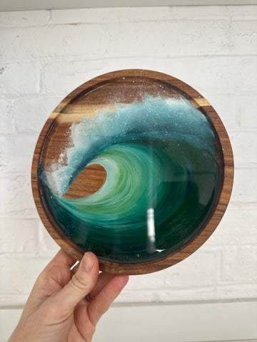 Painted Wood Tray