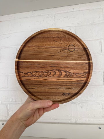 Wood Burned Tray