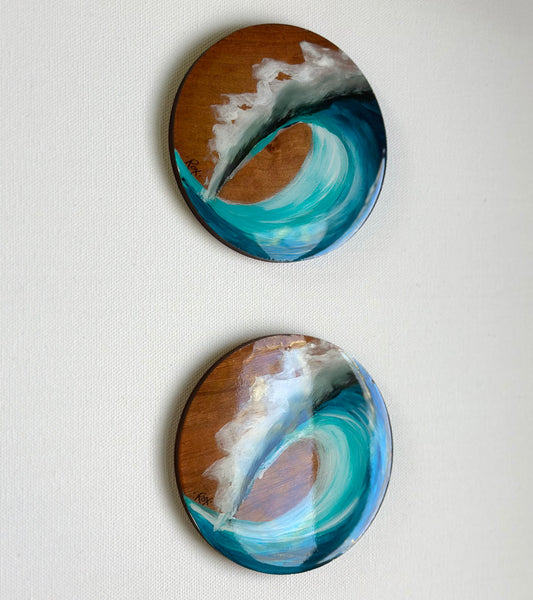 Resin Wood Coasters