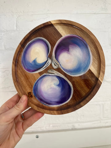 Painted Wood Tray