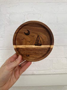 Wood Burned Tray