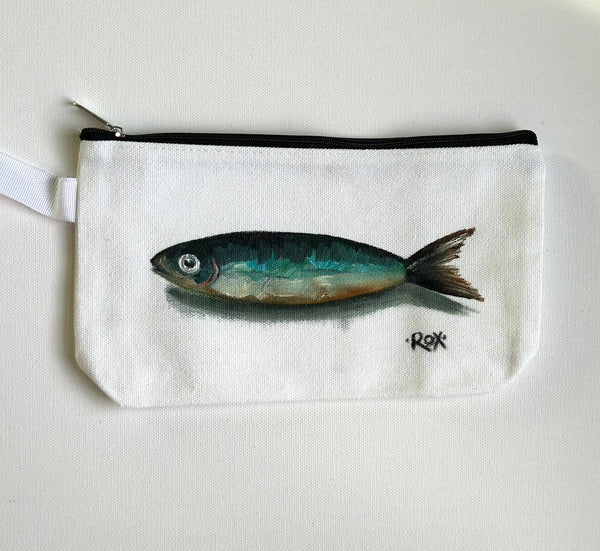 Small Canvas Zip Bag