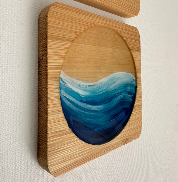 Bamboo Coaster Set