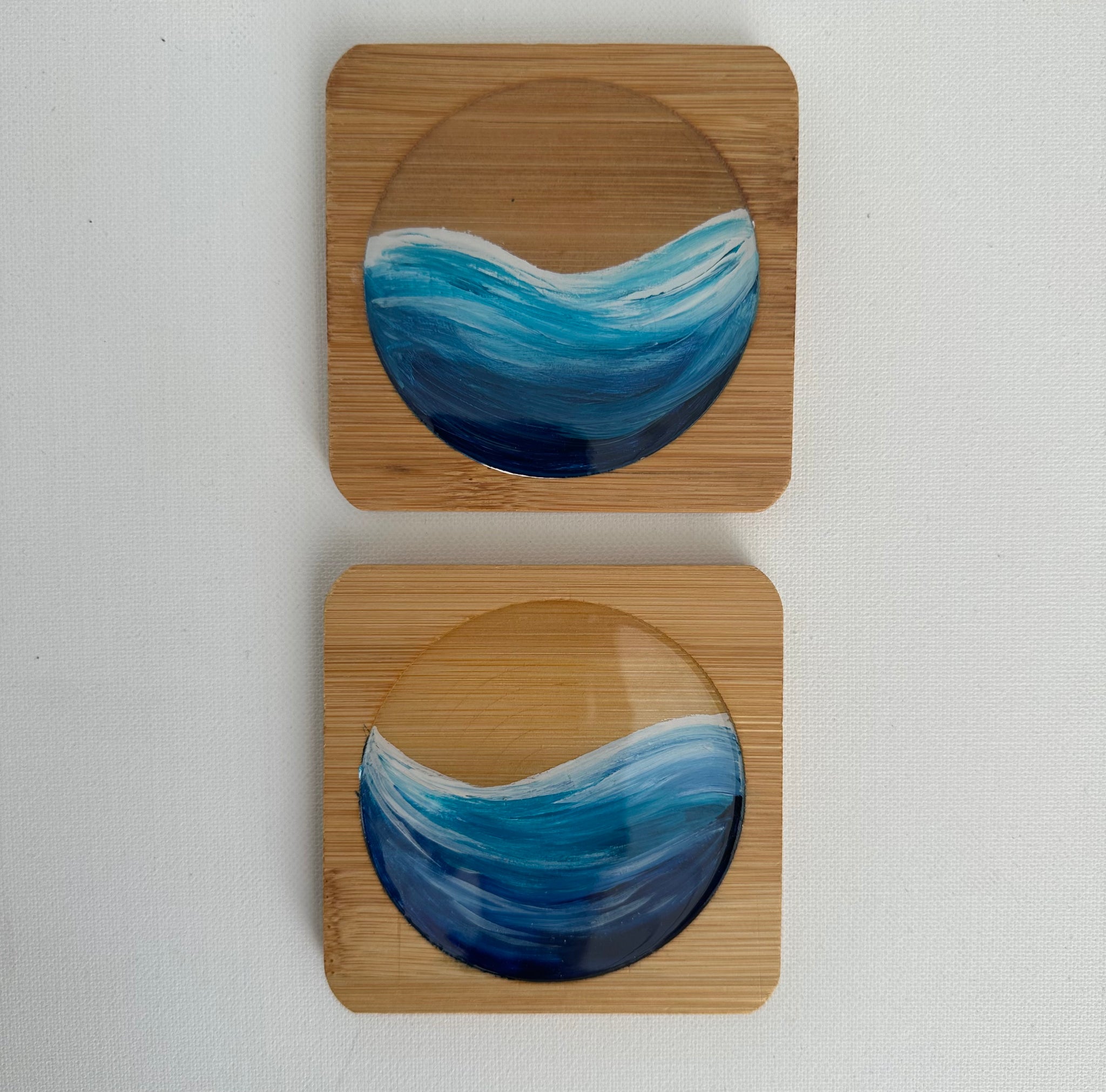 Bamboo Coaster Set