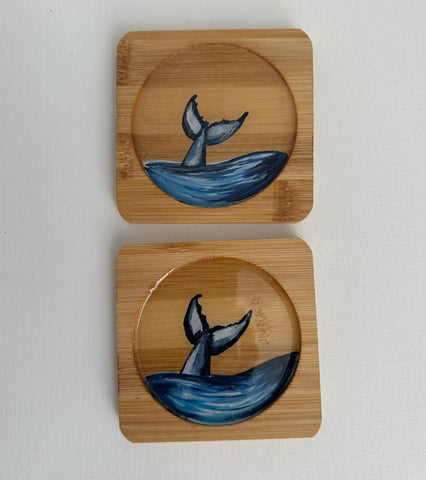 Bamboo Coaster Set