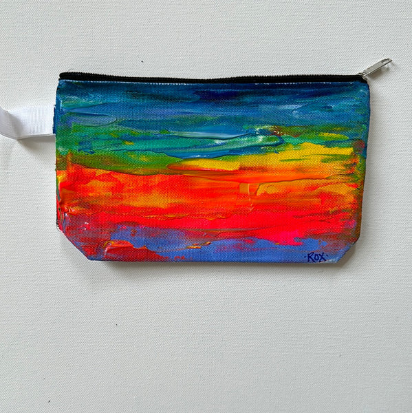 Small Canvas Zip Bag