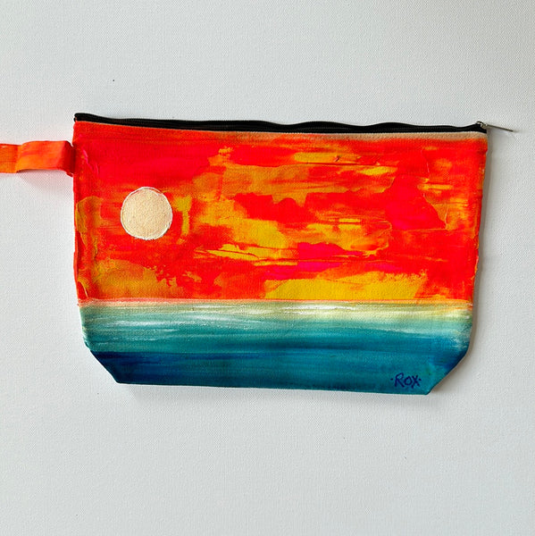 Large Canvas Zip Bag