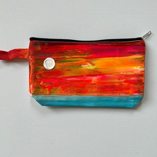 Small Canvas Zip Bag