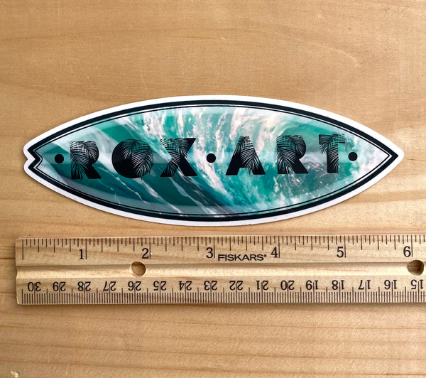 Rox Art Surf Sticker