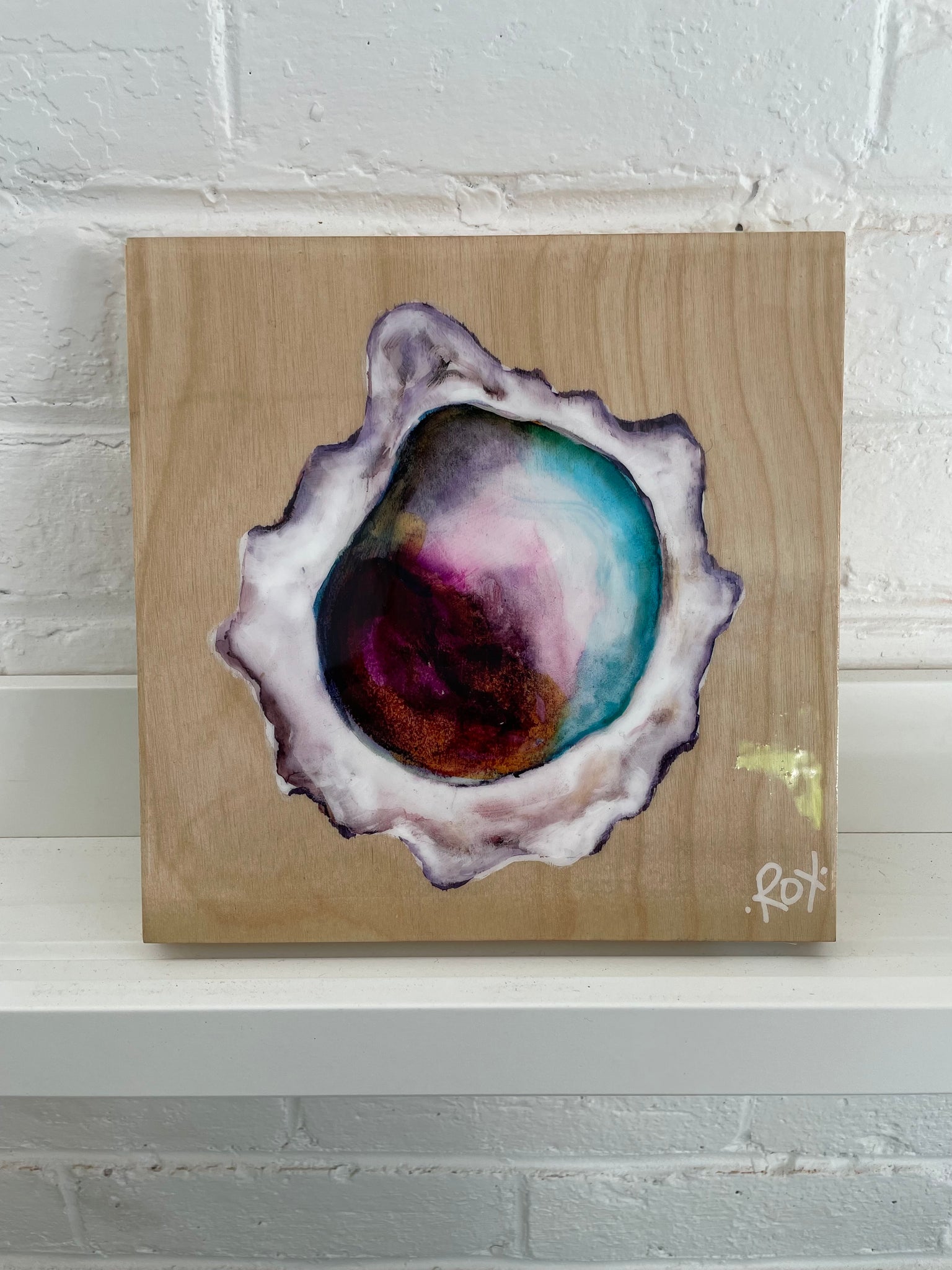 Resin Wood Oyster