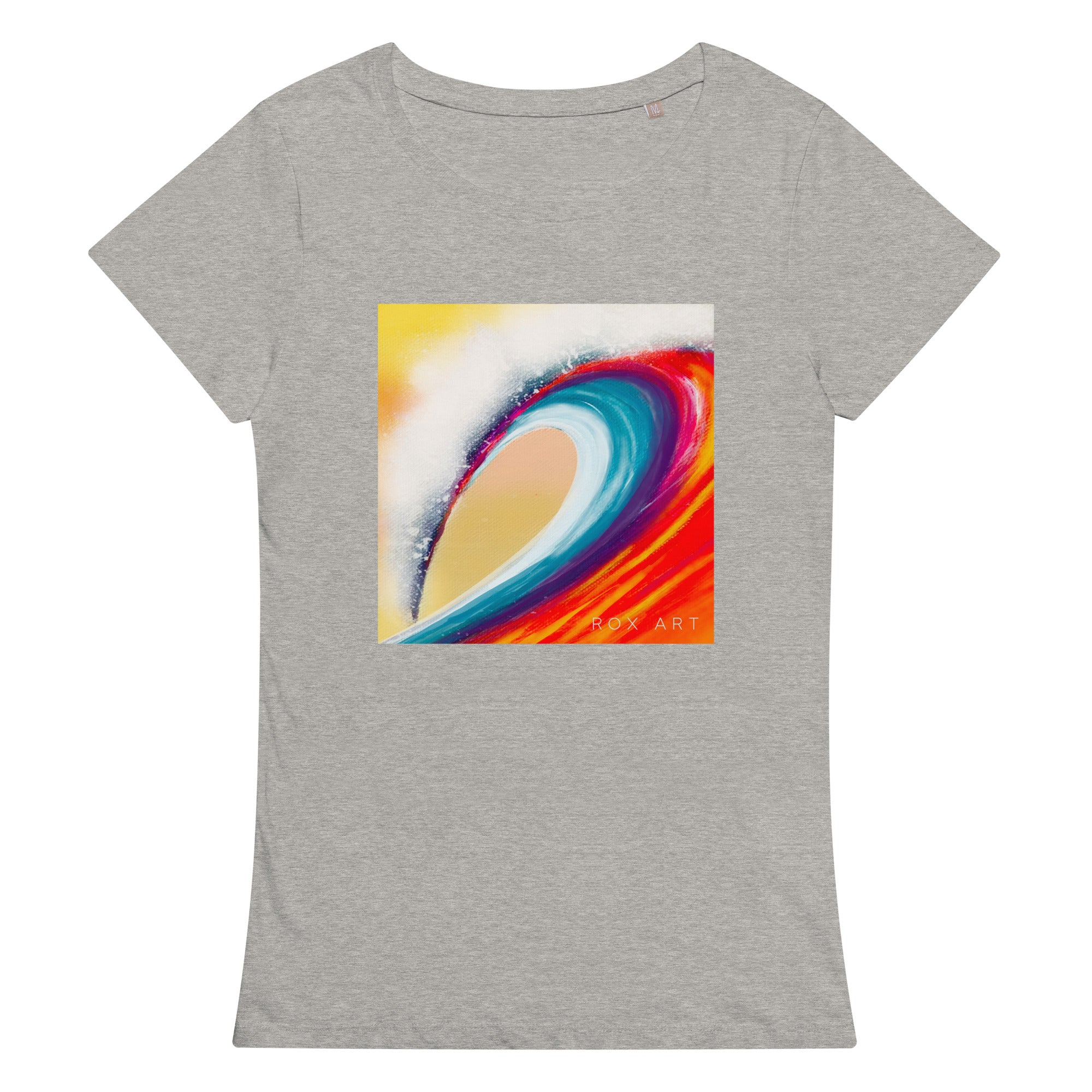 Women's Colorful Wave Tee