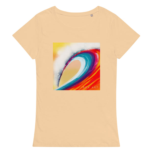 Women's Colorful Wave Tee