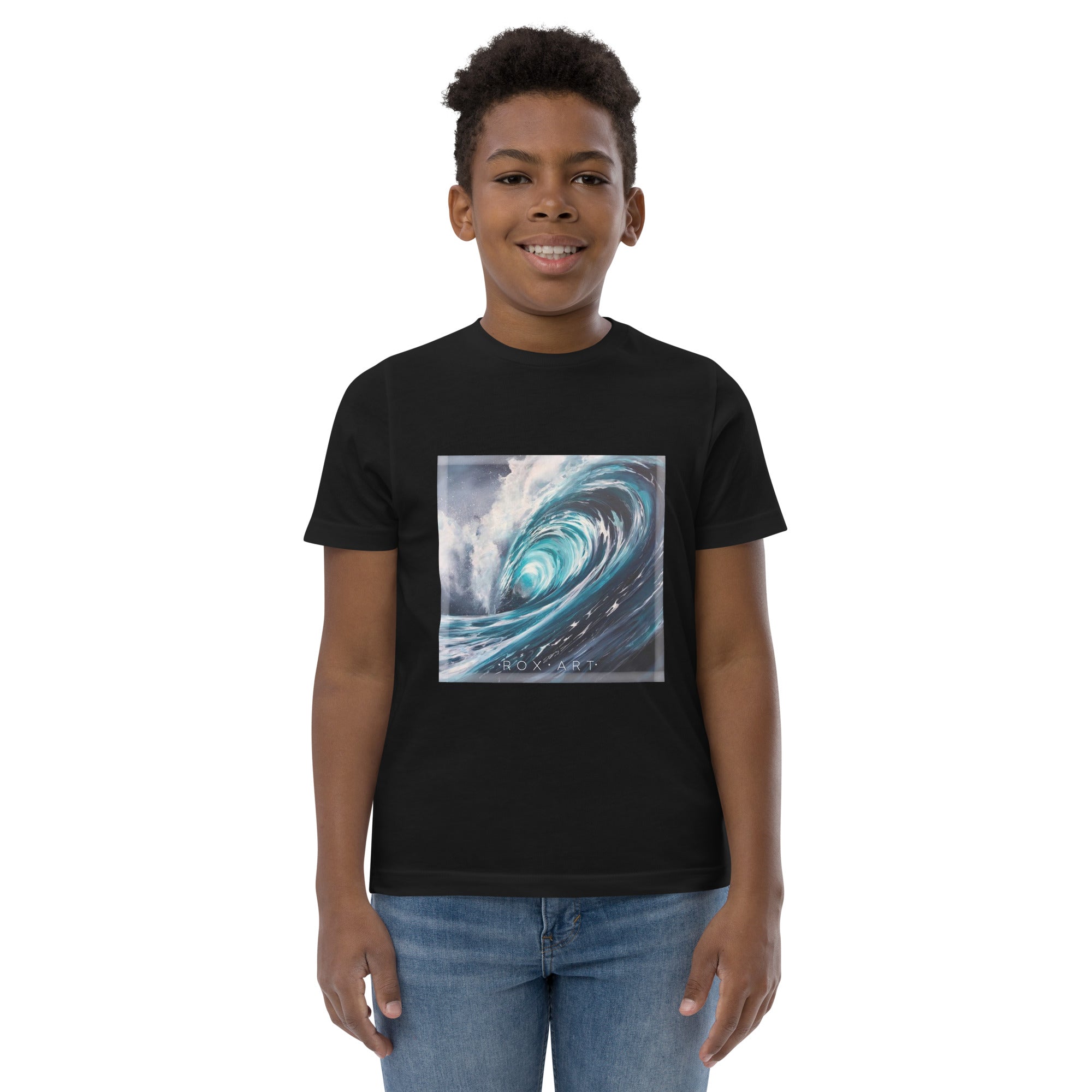 Youth Blue Wave Tee