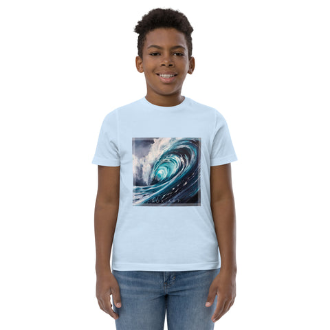Youth Blue Wave Tee